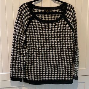 BB Dakota Jack Houndstooth Sweater